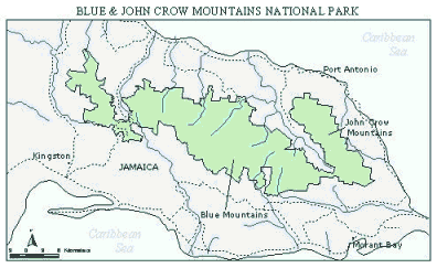 Jamaica Map